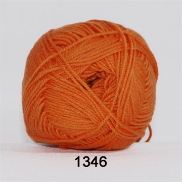 Hjertegarn Lana Cotton 212 fv. 1346 orange