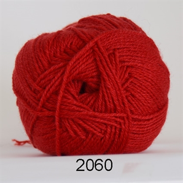 Hjertegarn Lana Cotton 212 fv. 2060 rød