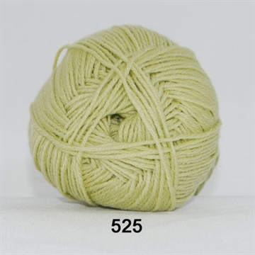 Hjertegarn Lana Cotton 212 fv. 525 lys grøn