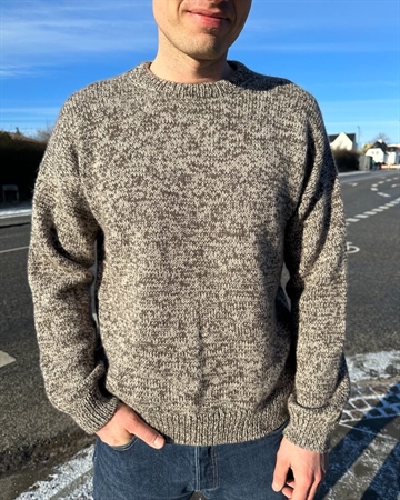 PetiteKnit Melange Sweater Man (Papirudgave)