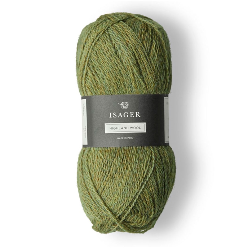 Isager Highland Wool fv. Moss
