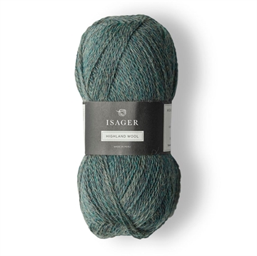 Isager Highland Wool fv. Ocean