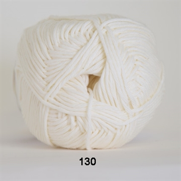 Hjertegarn Organic Cotton  fv. 130 natur