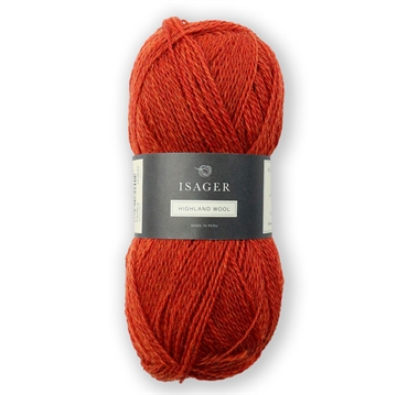 Isager Highland Wool fv. Paprika