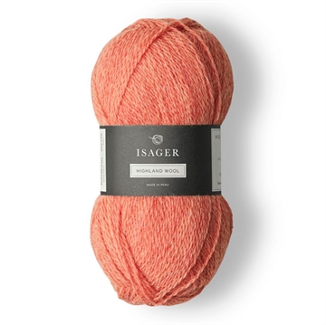 Isager Highland Wool fv. Rhubarb