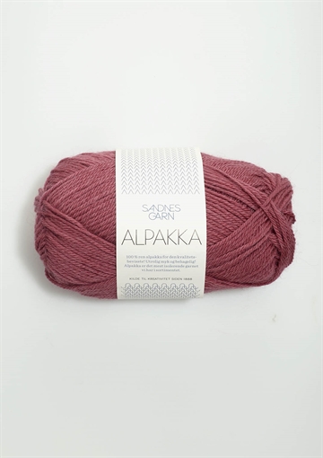 Sandnes Alpakka fv. 4244 mørk gl. rosa