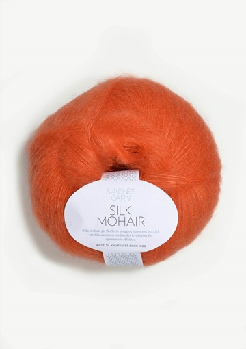 Sandnes Silk Mohair fv. 3509 orange