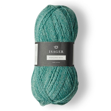 Isager Highland Wool fv. Turquise